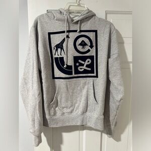 LRG hoodie - gray - medium